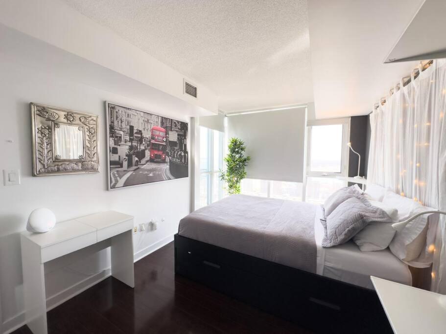 Comfort Two Beds Suite By Cn Tower Rogers Centre Plus Free Parking Toronto Kültér fotó